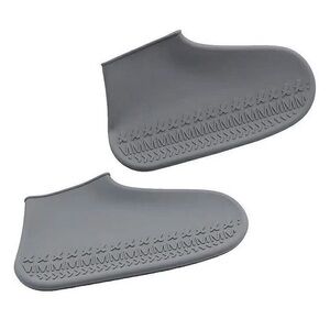 Silicone shoe covers men’s gray one size